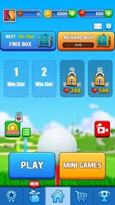 Golf Hero android App screenshot 0